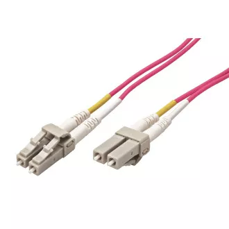 Optisches Patchkabel duplex LC-LC 50/125 MM 10m OM4 Optisches Patchkabel duplex LC-LC 50/125 MM 10m OM4