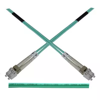 Optisches Patchkabel duplex LC-LC 50/125 MM 30m OM4 Optisches Patchkabel duplex LC-LC 50/125 MM 30m OM4
