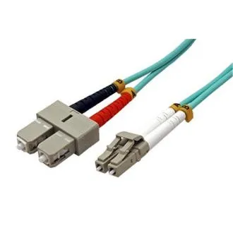Optisches Patchkabel Duplex LC-SC 50/125 2m MM OM4 Optisches Patchkabel Duplex LC-SC 50/125 2m MM OM4