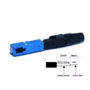 Optischer Stecker SC Schnellmontage 1 Stück (SM und MM)