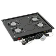 Vent.j. oben(unten) 4x Lüfter 220V/92W Schwarz