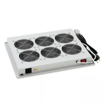 Vent.j. oben(unten) 6x Lüfter 220V/138W schwarz.