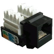 DATACOM Keystone cat5E schwarz UTP