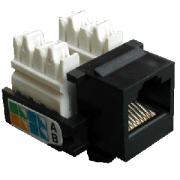 DATACOM Keystone cat5E schwarz UTP
