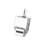 DATACOM Keystone CAT6 STP silber dual-mini