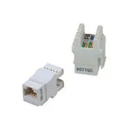 DATACOM UTP Keystone Cat6 weiß Dual Slim rückseitige Aussparung