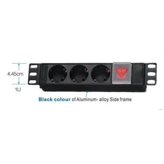 10"-Stromversorgungseinheit OC 3x230V-2m PPO Schwarz 10"-Stromversorgungseinheit OC 3x230V-2m PPO Schwarz