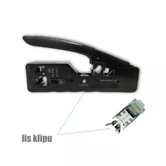 DATACOM Verbindungszange 8P 6P mit Clippresse DATACOM Verbindungszange 8P 6P mit Clippresse