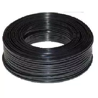 DATACOM Telefonkabel 4-adrig schwarz flach verpackt 100m DATACOM Telefonkabel 4-adrig schwarz flach verpackt 100m