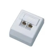 DATACOM UTP-Doppeldose über Putz Cat6 FA-1004