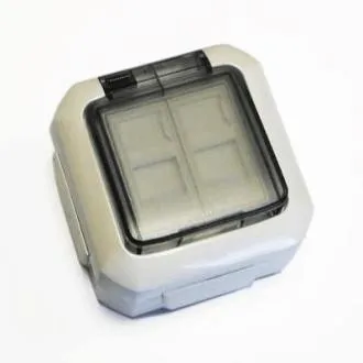 ABB Datenbuchse OUTDOOR IP54 UTP CAT5E 2xRJ45 ABB Datenbuchse OUTDOOR IP54 UTP CAT5E 2xRJ45