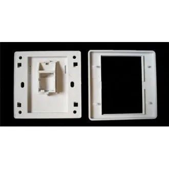 WALL-Platte SA mit Rahmen für 1Keystone (80 x 80)