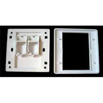 WALL Platte SA mit Rahmen für 2keystone (80 x 80)