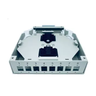 Optikbox 8C für DIN-Schiene 8xSC Simplex Optikbox 8C für DIN-Schiene 8xSC Simplex