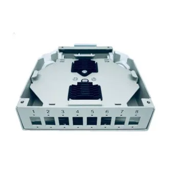 Optikbox 8C für DIN-Schiene 8xSC Simplex Optikbox 8C für DIN-Schiene 8xSC Simplex