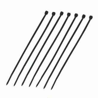 DATACOM Spannband (2,5x165) schwarz 100St.
