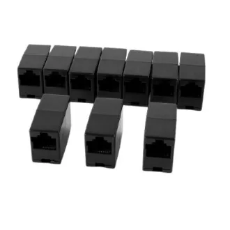 RJ45 (UTP), Kat5, schwarz RJ45 (UTP), Kat5, schwarz
