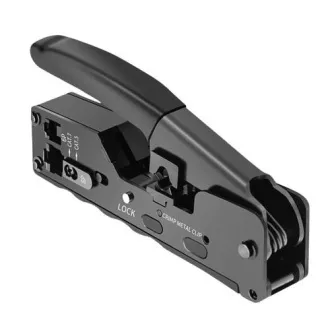 W-star Crimpzange RJ45 WS7018 Kompaktzange Cat7, Cat6, Cat5, RJ45, RJ12, STP W-star Crimpzange RJ45 WS7018 Kompaktzange Cat7, Cat6, Cat5, RJ45, RJ12, STP