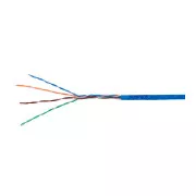 U/UTP Cat5e AWG24 PVC Kabel Eca blau 305m