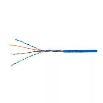 U/UTP Cat5e AWG24 PVC Kabel Eca blau 305m U/UTP Cat5e AWG24 PVC Kabel Eca blau 305m