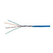 U/UTP Cat5e AWG24 PVC Kabel Eca blau 305m