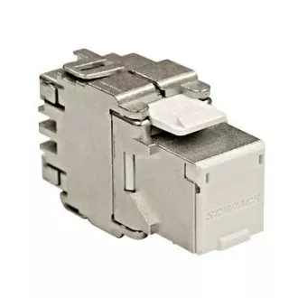 Keystone-Modul RJ45 geschirmt, 10 Gb, Klasse Ea, 4PPoE