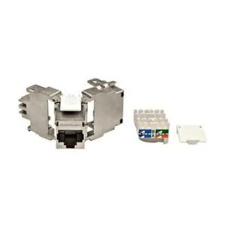 Keystone-Modul RJ45 geschirmt, 10 Gb, Klasse Ea, 4PPoE Keystone-Modul RJ45 geschirmt, 10 Gb, Klasse Ea, 4PPoE