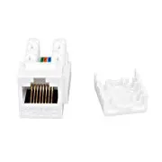 Keystone RJ45 AMPARO Kat.6 SFA weiß