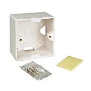 Gipskartondose für Steckdosen HSED0xUWxS, HSEDx2UWxF, RAL 9010