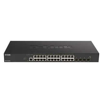 D-Link DXS-1210-28T 24 x 10G Base-T-Ports 4 x 10G/25G SFP28-Ports Smart Managed Switch D-Link DXS-1210-28T 24 x 10G Base-T-Ports 4 x 10G/25G SFP28-Ports Smart Managed Switch