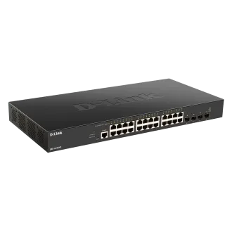 D-Link DXS-1210-28T 24 x 10G Base-T-Ports 4 x 10G/25G SFP28-Ports Smart Managed Switch D-Link DXS-1210-28T 24 x 10G Base-T-Ports 4 x 10G/25G SFP28-Ports Smart Managed Switch