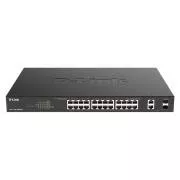 D-Link DGS-1100-26MPV2/E26-Port PoE  Gigabit Smart Man. Switch, 370W