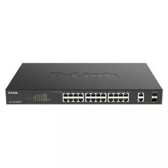 D-Link DGS-1100-26MPV2/E26-Port PoE  Gigabit Smart Man. Switch, 370W