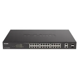 D-Link DGS-1100-26MPV2/E26-Port PoE Gigabit Smart Man. Switch, 370W D-Link DGS-1100-26MPV2/E26-Port PoE Gigabit Smart Man. Switch, 370W