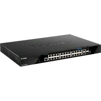 D-Link DGS-1520-28MP 20 GE-PoE-Ports 4 2,5-GE-PoE-Ports 2 10-GE-Ports 2 SFP Smart-Man-Ports. Switch D-Link DGS-1520-28MP 20 GE-PoE-Ports 4 2,5-GE-PoE-Ports 2 10-GE-Ports 2 SFP Smart-Man-Ports. Switch