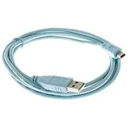 Konsolenkabel 6 Fuß mit USB-Typ-A- und Mini-B-Steckern