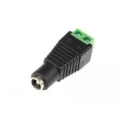 DCSV21FEM Gleichstrombuchse 2,1mm mit Klemmleiste - weiblich