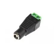 DCSV21FEM Gleichstrombuchse 2,1mm mit Klemmleiste - weiblich