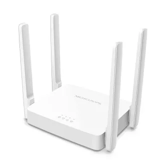 Mercusys AC10 AC1200 Router, 2xLAN, 1xWAN, 4x feste Antenne