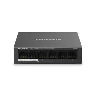Mercusys MS106LP 6xFE Desktop-Switch, 4xPoE Mercusys MS106LP 6xFE Desktop-Switch, 4xPoE