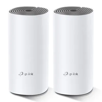 TP-Link AC1200 Whole-home Mesh WiFi System Deco E4(2-Pack), 2x10/100 RJ45