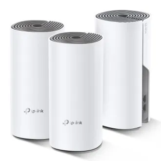TP-Link AC1200 Whole-home Mesh WiFi System Deco E4(3er-Pack), 2x10/100 RJ45 - Gebraucht TP-Link AC1200 Whole-home Mesh WiFi System Deco E4(3er-Pack), 2x10/100 RJ45 - Gebraucht