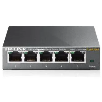TP-Link TL-SG105E 5-Port Gigabit Easy Smart Switch TP-Link TL-SG105E 5-Port Gigabit Easy Smart Switch