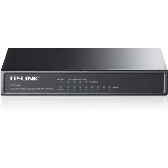 TP-Link TL-SF1008P 8x10/100 (4xPOE) 66W Desktop Metall CCTV Switch