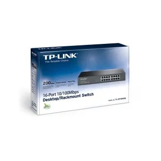 TP-Link TL-SF1016DS 16x 10/100Mbps Schalter TP-Link TL-SF1016DS 16x 10/100Mbps Schalter