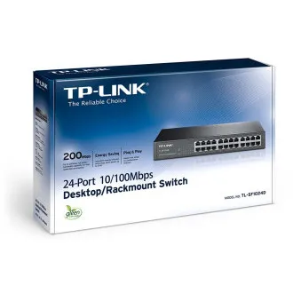 TP-Link TL-SF1024D 24-Port-Switch mit 10/100 Mbit/s TP-Link TL-SF1024D 24-Port-Switch mit 10/100 Mbit/s