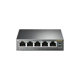 TP-Link TL-SG1005P 5xGb (4xPOE) 65 W Desktop-Switch aus Stahl TP-Link TL-SG1005P 5xGb (4xPOE) 65 W Desktop-Switch aus Stahl
