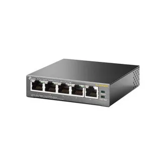 TP-Link TL-SG1005P 5xGb (4xPOE) 65 W Desktop-Switch aus Stahl TP-Link TL-SG1005P 5xGb (4xPOE) 65 W Desktop-Switch aus Stahl