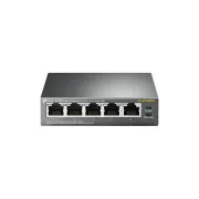 TP-Link TL-SG1005P 5xGb (4xPOE) 65 W Desktop-Switch aus Stahl