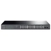 TP-Link TL-SG1428PE Rack-Switch mit 24 Gb-POE -Ports (250 W), 2 Gb-Non-POE-Ports und 2 SFP-Ports